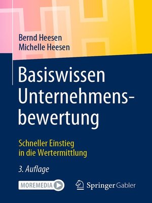 cover image of Basiswissen Unternehmensbewertung